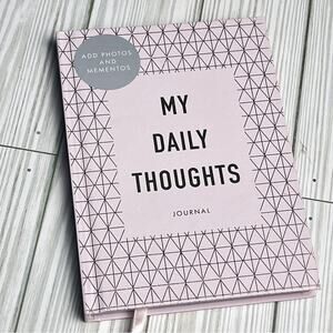 My Daily Thoughts Moments and Mementos Activity  Writing Journal